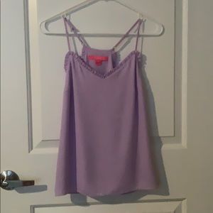 Lilly Pulitzer Dusk Ruffled Tank Top-